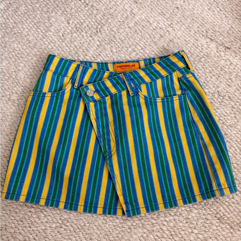 Simon Miller Vibrant Striped Women's Skirt